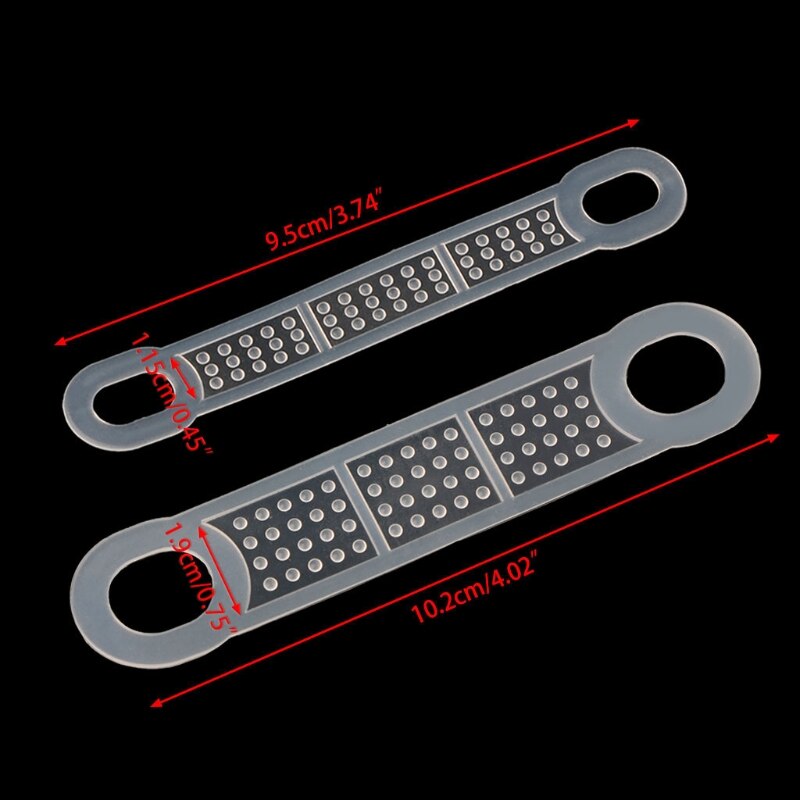 20 st silikon galgar anti slip band kläder rack pad vindtät jan 16