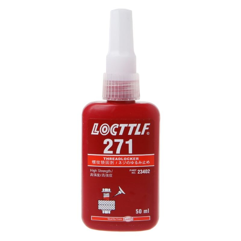 271 Thread Locker Adhesive Sealant Glue Locktite Prevent Oxidation Screw Use 50ML