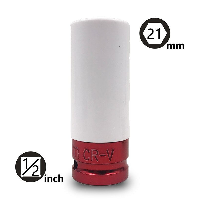 3 STKS Voor Impact Lug Moer Dopsleutel Set, 17/19/21Mm Extra Lange 3 STKS Voor Impact Lug Moer Dopsleutel Set, 17/19/21Mm Extra Lange