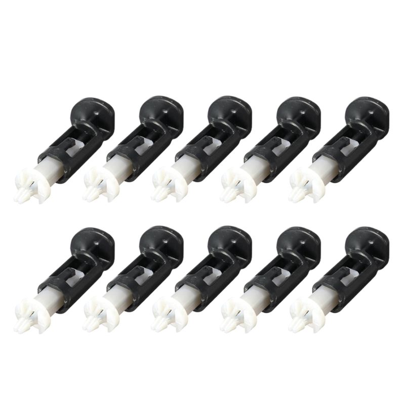 10 par cpu heatsink mount pin plast kjølevifte fester montering klips sokkel