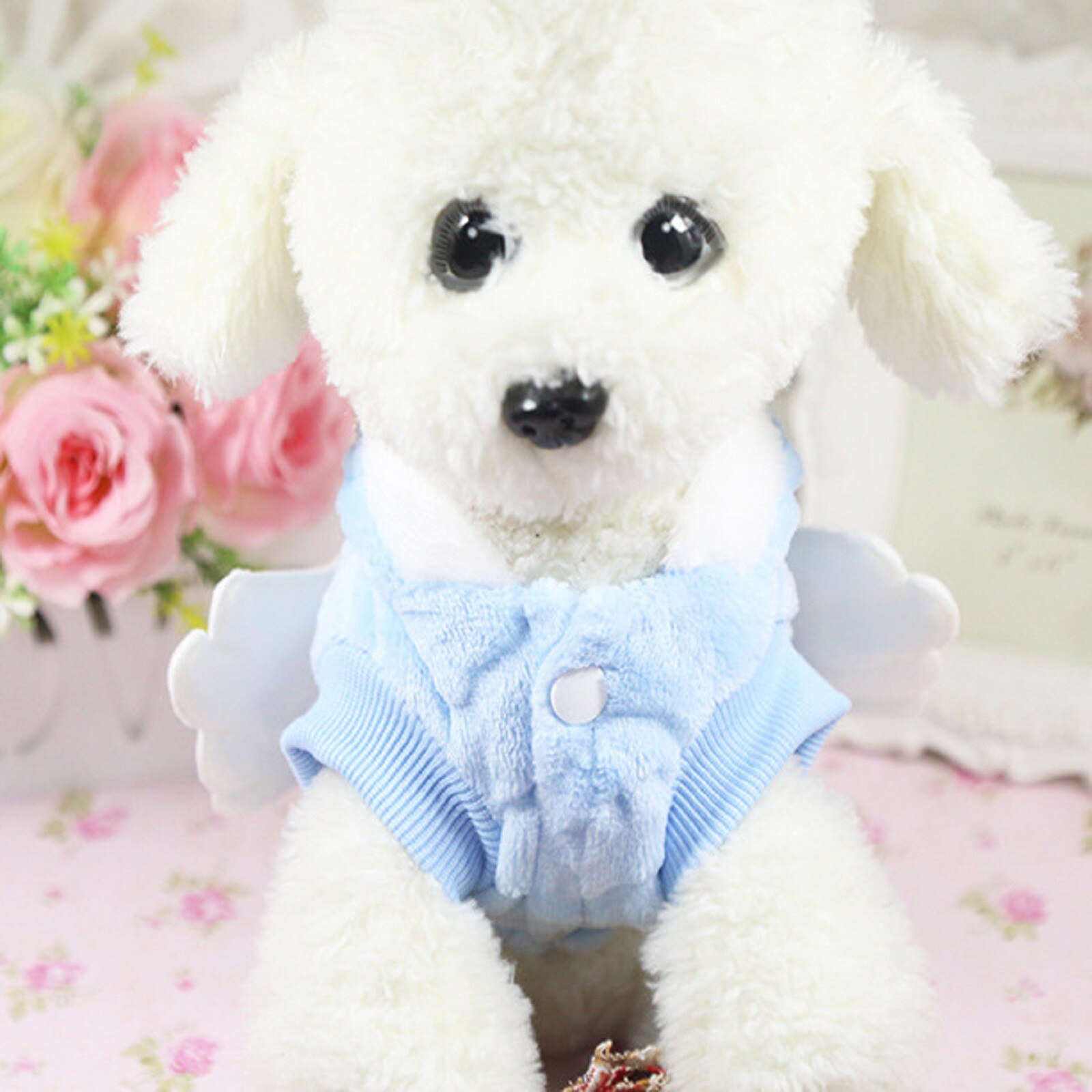 Zoete Stijlvolle Winter Warm Kleine Hond Kleding Huisdier Hond Jas Kleding Voor Katten Franse Bulldog Ubranka Dla Psa Honden Kleding