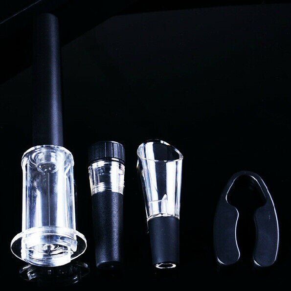 Rakieta butelkowa 4 sztuki z pudełkiem otwieraczy robić czerwonego wina