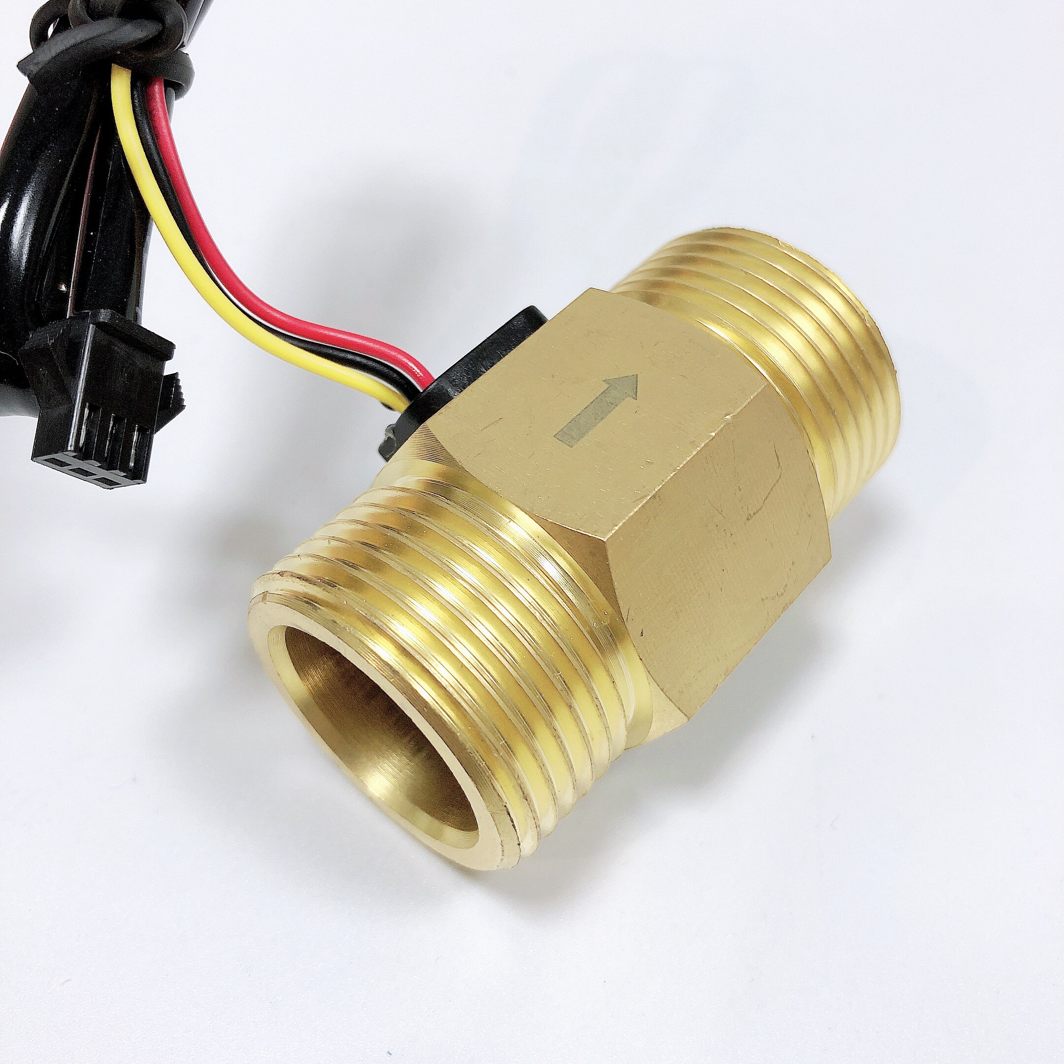 SEN-HZG1WA 1 Polegada tipo de bronze cobre impulsor medidor fluxo interruptor medidor fluxo dn25 sensor temperatura água da torneira do tanque nível sensor