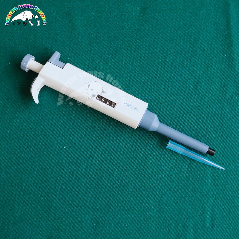 Single Channel Digitale Variabele Pipet Verstelbare Pipettor Met Pipet Tips Veterinaire Supply