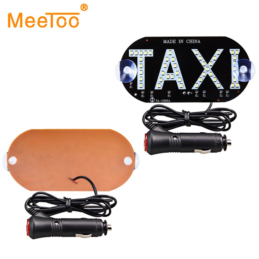 1pcs LED Taxi Display Signaal Indicator Lichten Blauw 12V Led Auto Voorruit Cab indicator Lamp Teken Bus Accessoires led Auto Signaal