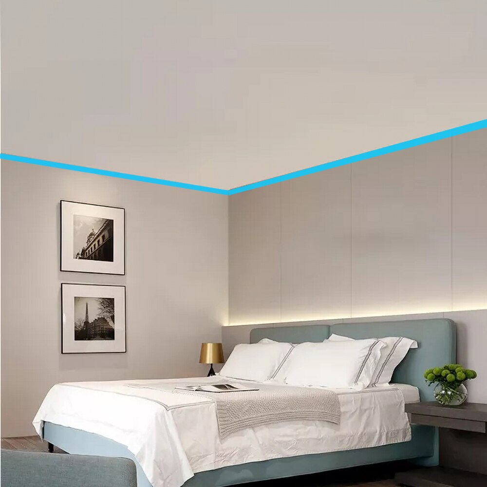 3m Car Reflective Strip Baseboard Wall Sticker Room Eco-friendly Decoration Decal Glow Luminous Band At Night DIY Strip Stickers