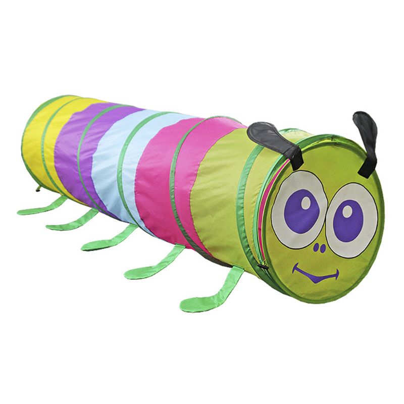 Kids Crawl Tunnelbuis Play Tent Speelgoed Binnen/Buiten Tuin Rups Tent