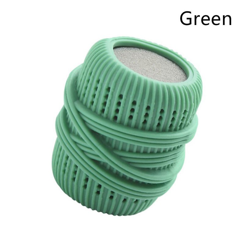 Silicone Wasserij Bal Anti-Kronkelende Huishoudelijke Wasmachine Wassen Bal Tpe Kleding Zorg Wassen Schoonmaken Bal: Dark Green
