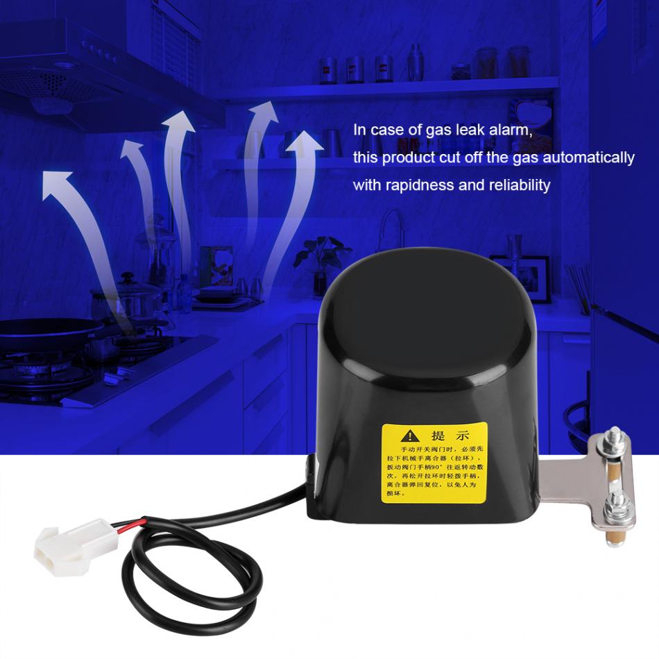 G1/2'' Electric Automatic Manipulator Shut Off Valve High Pressure Hydraulic Valve for Alarm Gas Water Pipeline Security Device