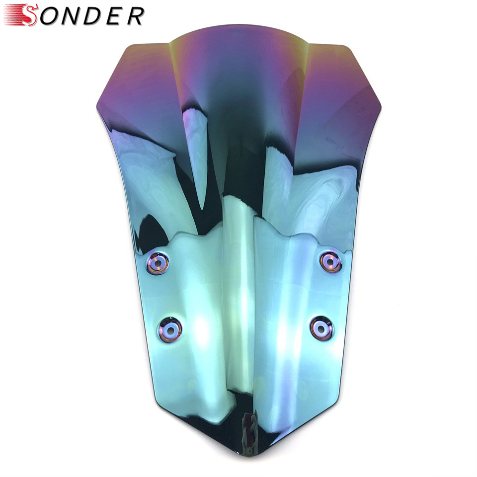 Windshield WindScreen For Yamaha MT-09 Tracer MT09 FJ09 FJ-09 15-16 Double Bubble MT 09 FJ 09 Accessories