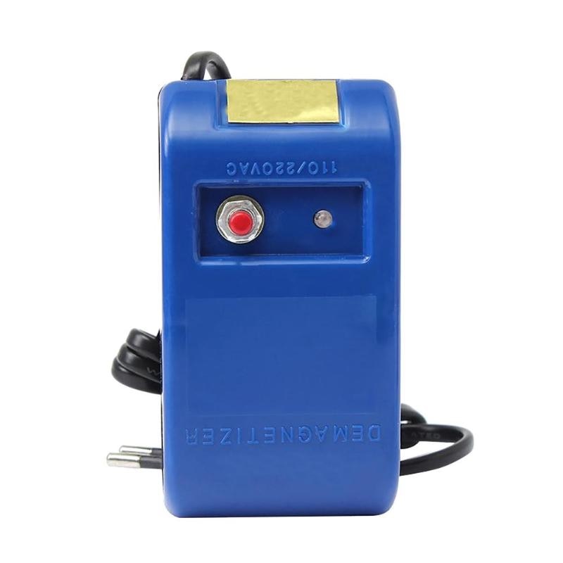 Herramienta de reloj desmagnetizador, enchufe europeo, reparación de relojes, destornillador, pinzas, herramienta eléctrica desmagnetizadora, horloge gereedschap