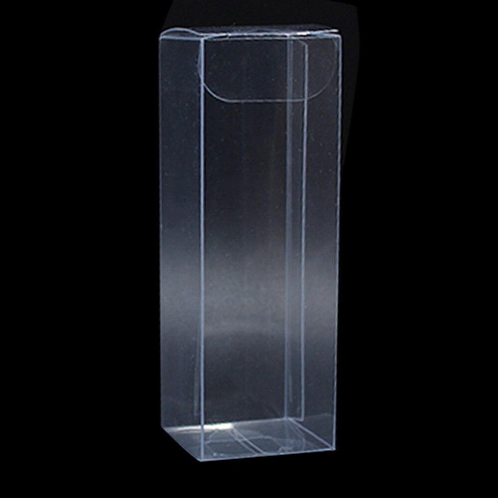 50Pcs/ Lot Wedding Transparent PVC Box Clear Favor Craft Display Box Cosmetic Jewelry Plastic Box Packaging For Pen