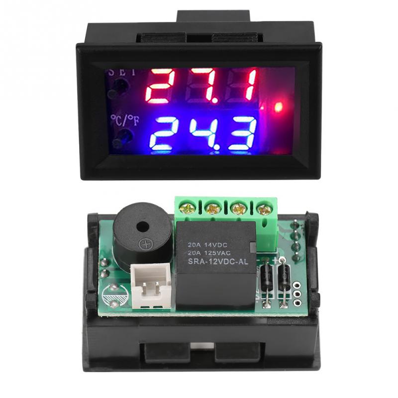 Digital Display Microcomputer Thermostat Temperature Controller Switch with Sensor DC12V termometro temperature meter