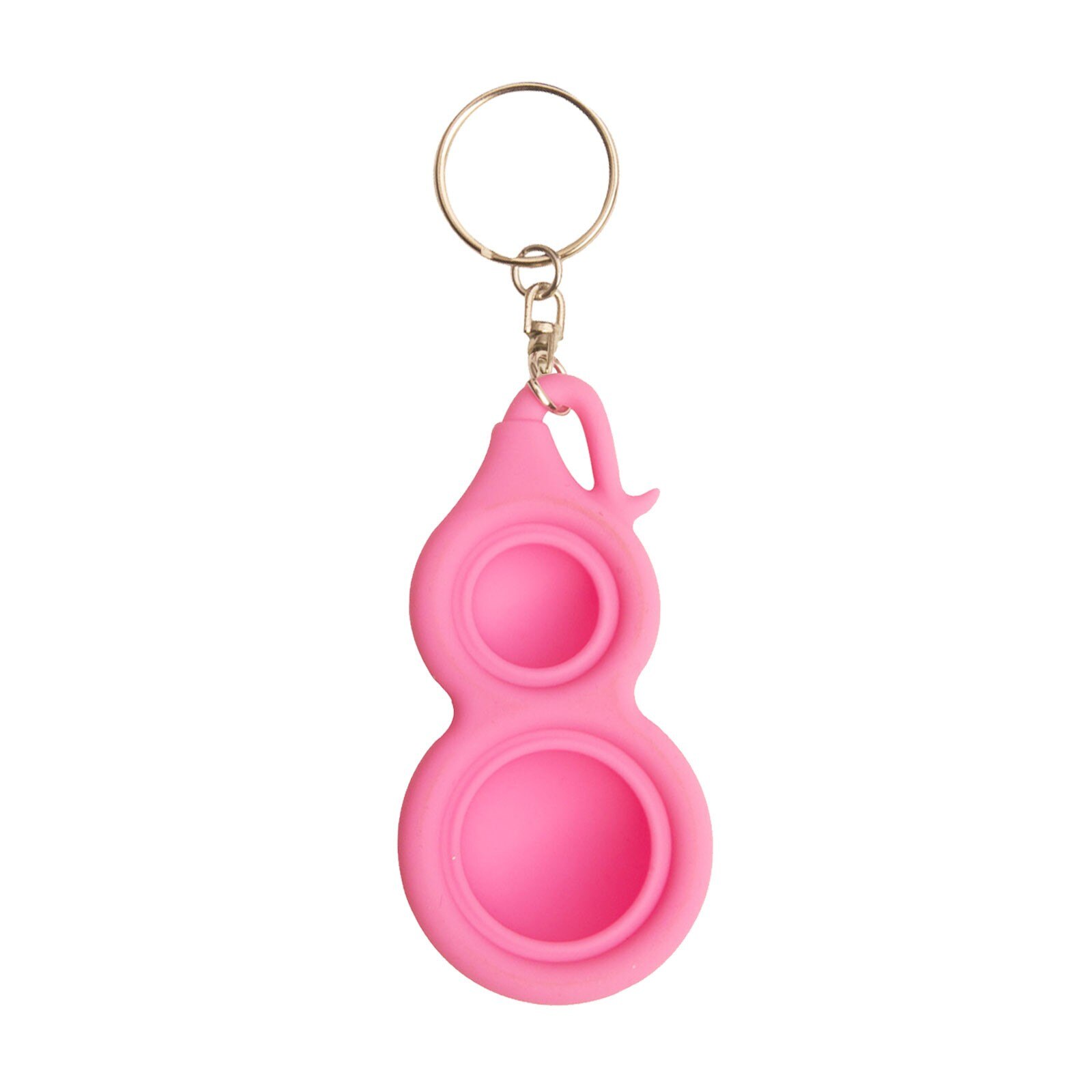 1pc Cheap Fidget Simple Dimple Toys Dimple Pressure Release Toy Stress Reliever Mini Keychain Decompression Toy: B