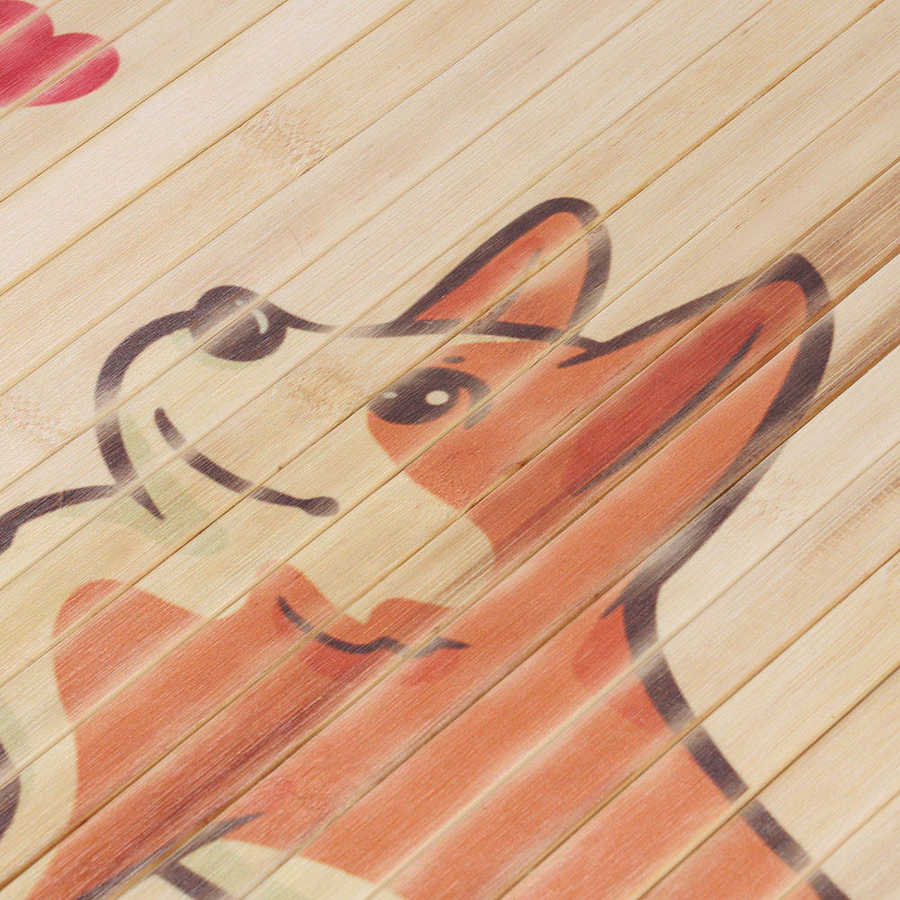 Pet Dog Summer Bamboo Mat Cooling Mat Bed Sleeping Summer Mat