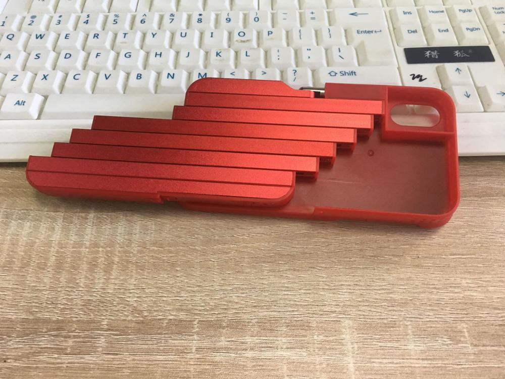 Selfie stick etui til iphone 6/7/8 plus xs  x 3 in 1 etui med genopladelig trådløs bluetooth selfie stick aluminium kickstand