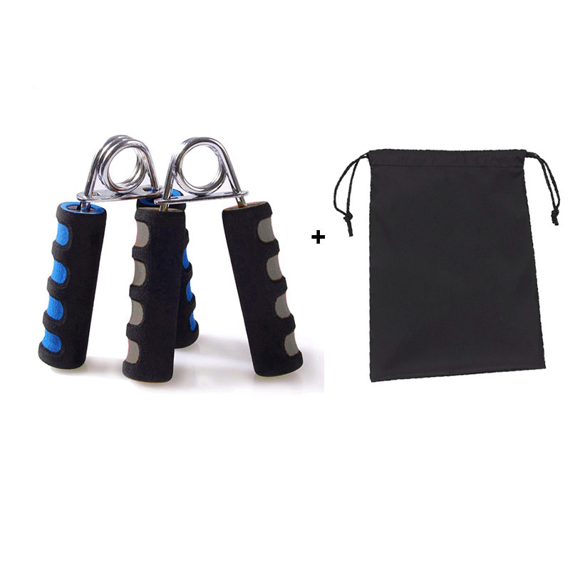 2022 Foam Hand Grip Strengthener Finger Exerciser Wrist Arm Strength Relieve Wrist Pain Adjustable Gym Wrist Strength Exerciser: Chocolate