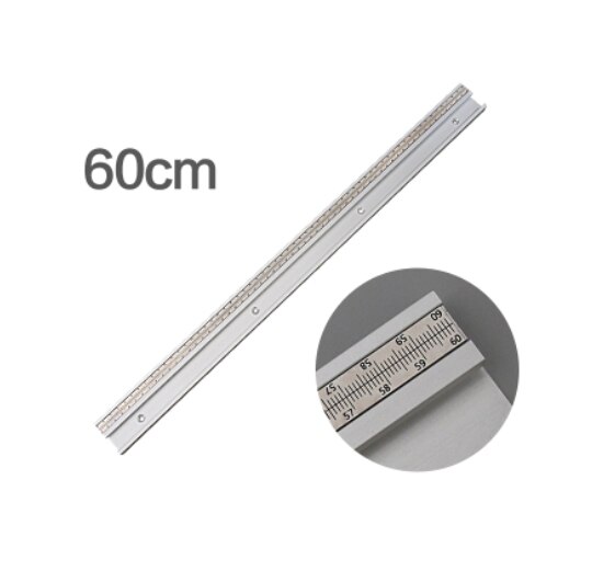 Router Table Saw Miter Track 300/400/500/600/800mm Specification T-shaped With Scale Track Groove Woodworking DIY Workbench: B 600mm