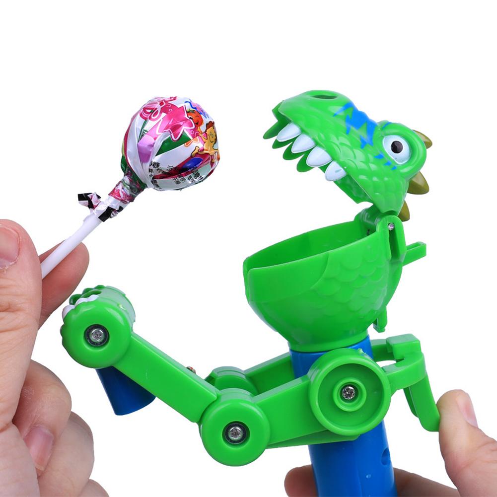 NUOVO 7 Disegni Personalità Creativa Giocattoli lecca-lecca Supporto di Decompressione Giocattoli lecca-lecca robot di decompressione della caramella antipolvere regalo del giocattolo