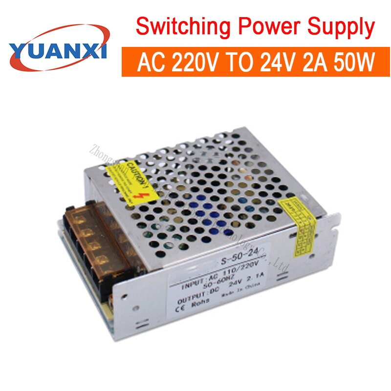 AC 230V naar DC 24V 20A 480W Transformator Adapter Voeding Schakelvoeding voor LED Strip, 3D-Printer en Andere Apparaten Met DC 24V