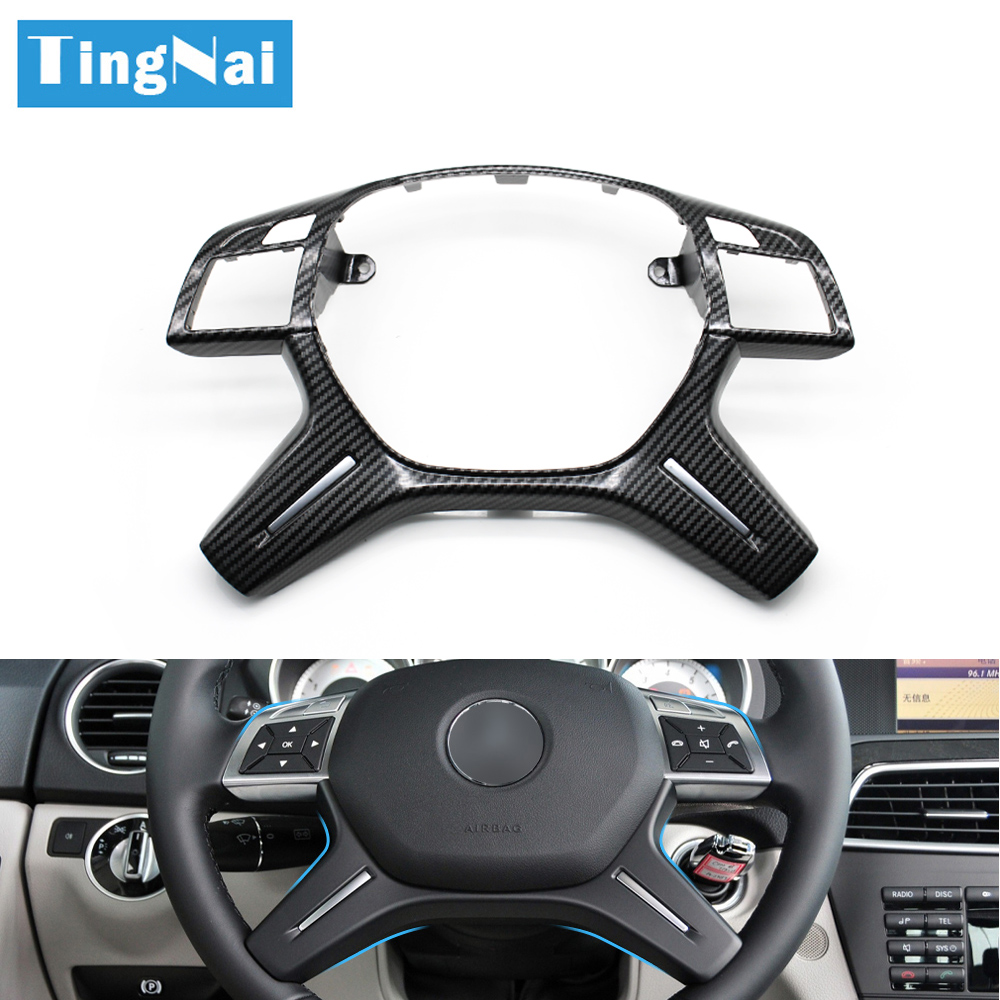 Sostituzione del pannello di copertura del rivestimento del volante dell'auto per Mercedes Benz CE ML GL GLS Classe G W204 W212 W166 W463 A 0994640513
