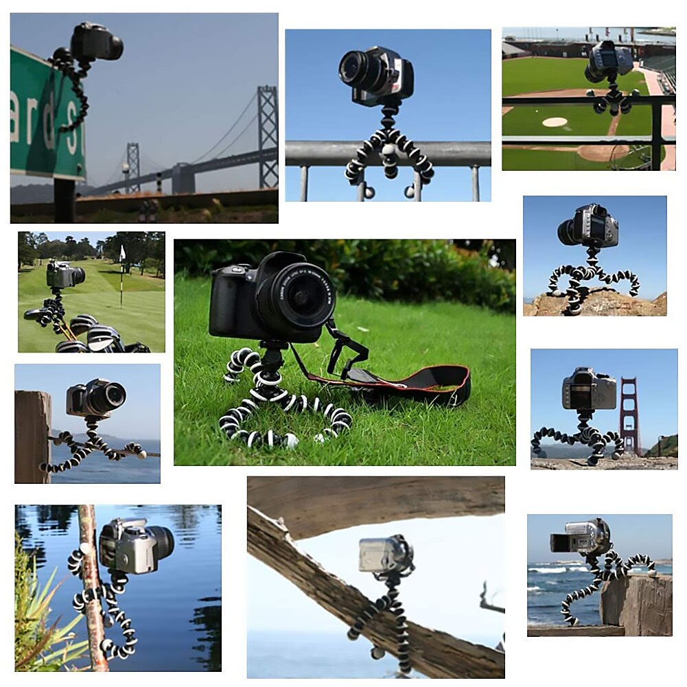 Universal Smartphone Sports Camera Stand Mini Octopus Tripod Holder With Clip Mobile Phone Tripod Gorillapod For iPhone huawei