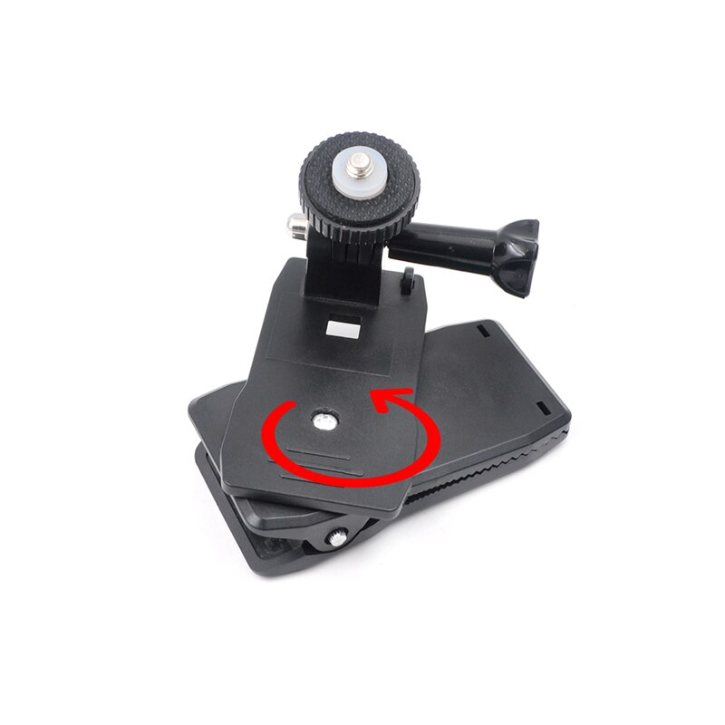 Klemme rygsækholder clip mount til insta 360 evo 3d vr 360 kamera udvid tilbehør til insta 360 one x action kamera