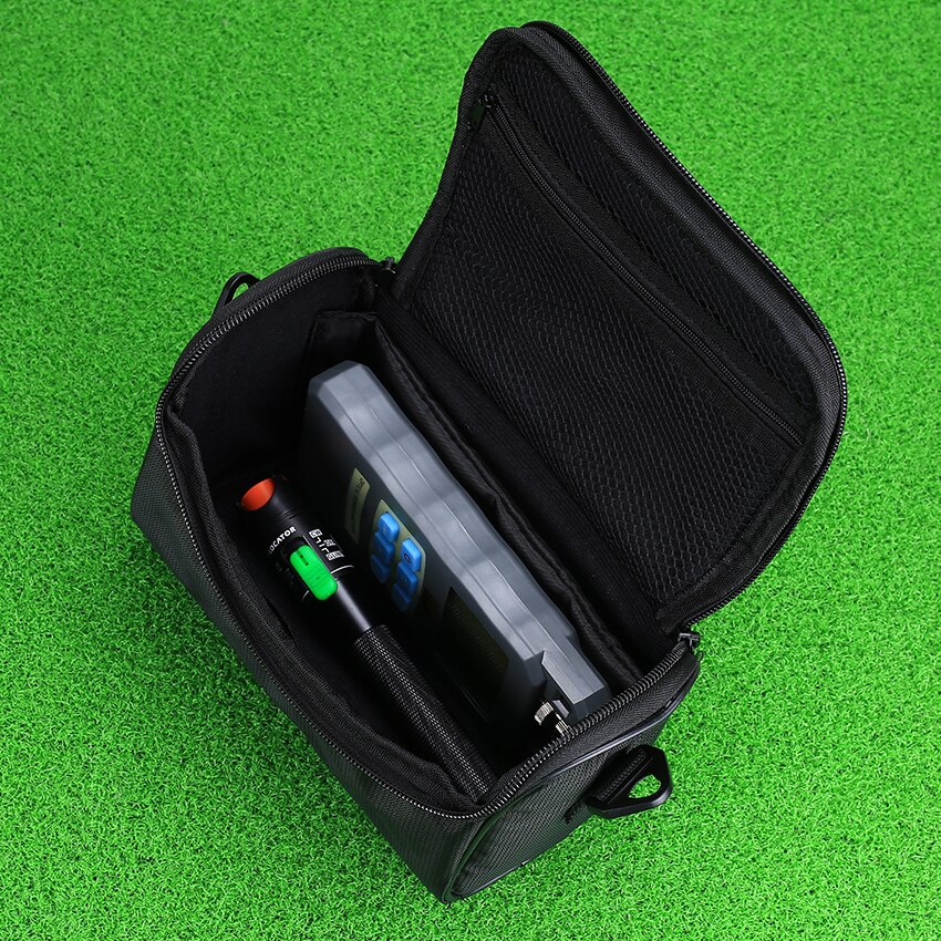 Glasfaserkabel-tester-set,  -70 dbm optische leistungsmesser 10 +6 or optische fehlerortungsgeräte 1/10/20/30mw 1-30km ftth-kit-taschen