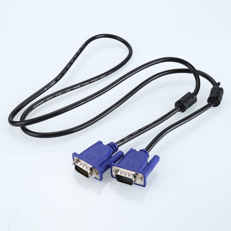 1Pc Vga Naar Vga Kabel Adapter Male Naar Male Connector HD15 Changer Converter Voor Laptop Pc Svga Koppeling Adapter plug En Play
