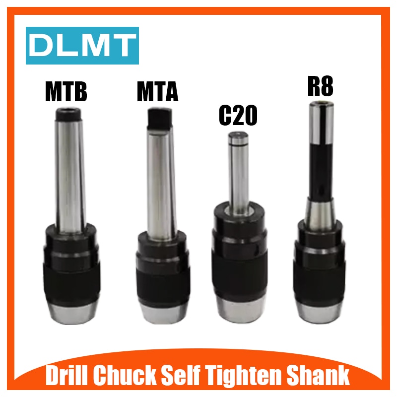 Automatische Vergrendeling Chuck 1-16mm B16 B18 en Taps Toelopende Staaf MTA2 MTB2 1-13 3-16 bewerkingscentrum Boren Machine