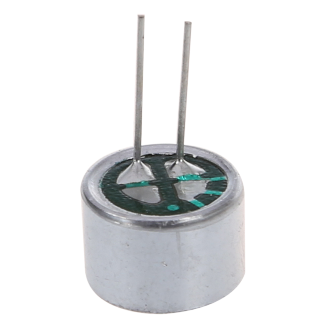 Micrófono de condensador Electret, cápsula de micrófono de 2 pines, 9,7mm x 7mm, 10 Uds.