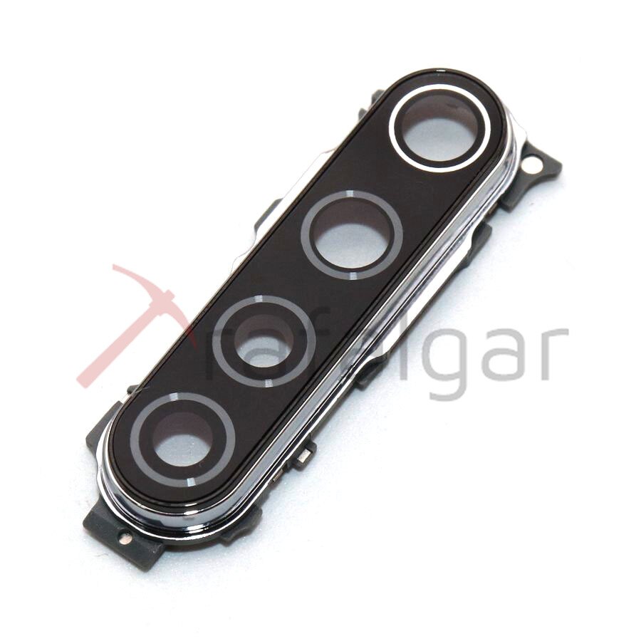 Voor xiaomi redmi note 8 pro cameralens + achtercamera ondersteuningsframe voor redmi note 8 camera glazen lens + achtercamera frame vervangen