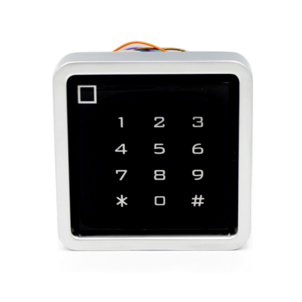 Square Access Control Keypad with RFID Card Reader