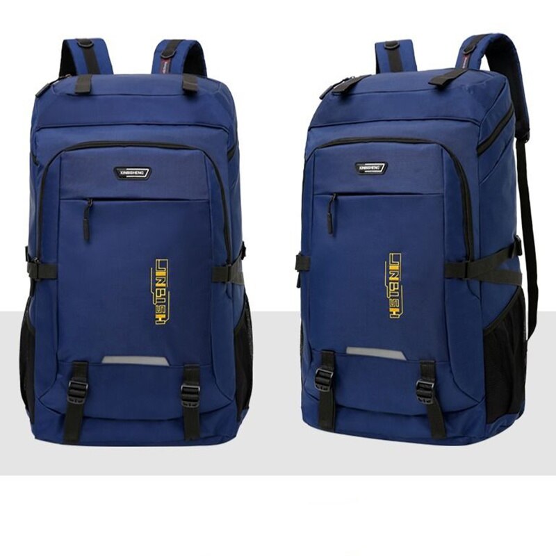 Sac à dos de voyage pour hommes et femmes, grande capacité de 80l, pour Trekking en plein air, pour adolescents, meilleure: Blue 80l