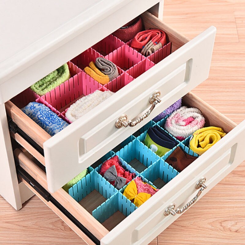 Diy Drawer Storage Rack Detachable Free Combination Partition Desk Organizer Desktop Accessories Household Items