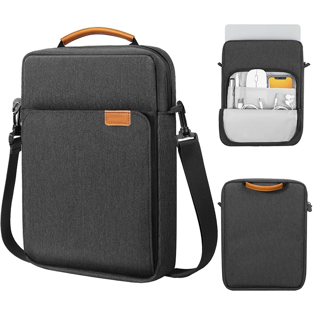 11-13.3 Inch Tablet Bag Shoulder Bag Notebook Inner Case For Chuwi HiPad XPo/Max/X/Plus/Pro/Air Hi10 9 XPro Air Plus Hi12 Cover: Fifteen / Red