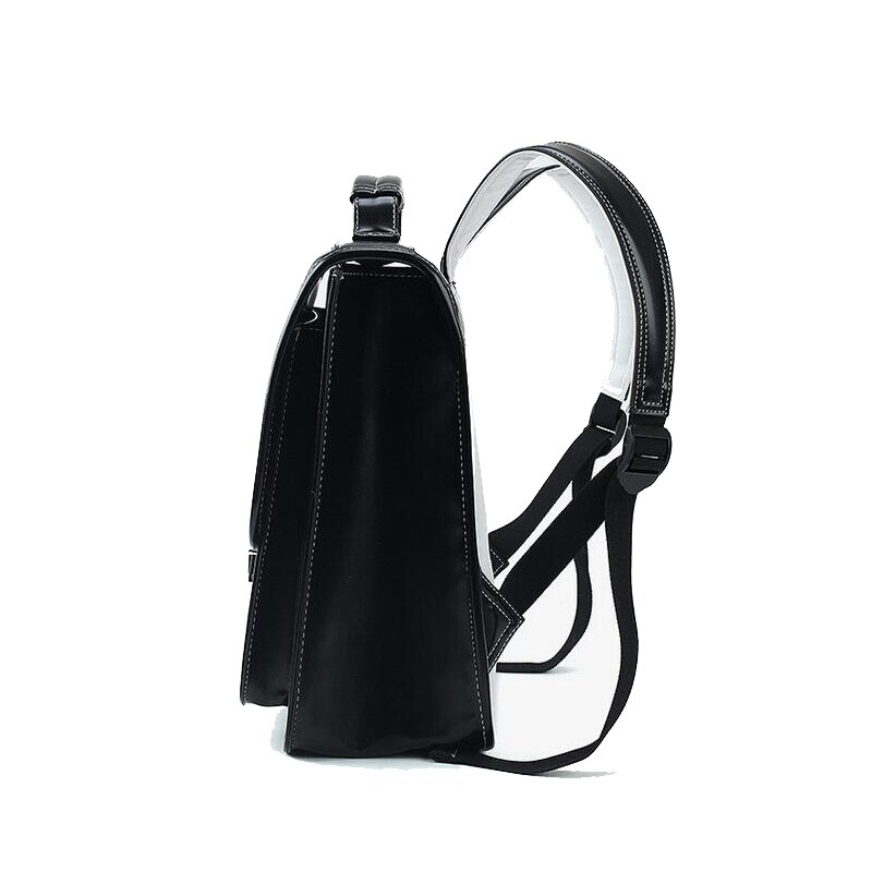 Mochila ortopédica japonesa para crianças, bolsa para escola e livros, fecho de metal, cor sólida, para estudantes e crianças