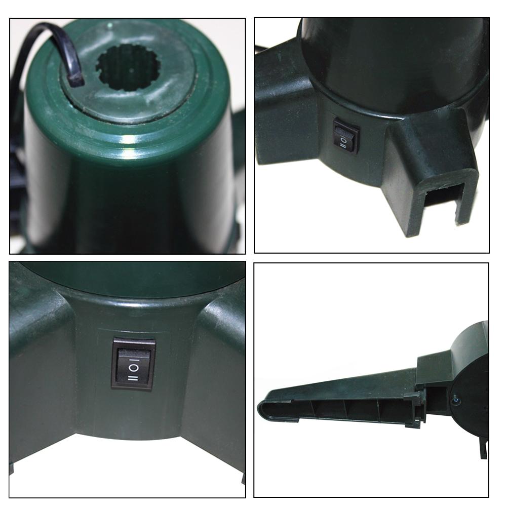 50cm Christmas Tree Stand For 5.9ft To 6.9ft Artificial Tree 360 Degree Electric Rotating Christmas Tree Stand With 3 Settings