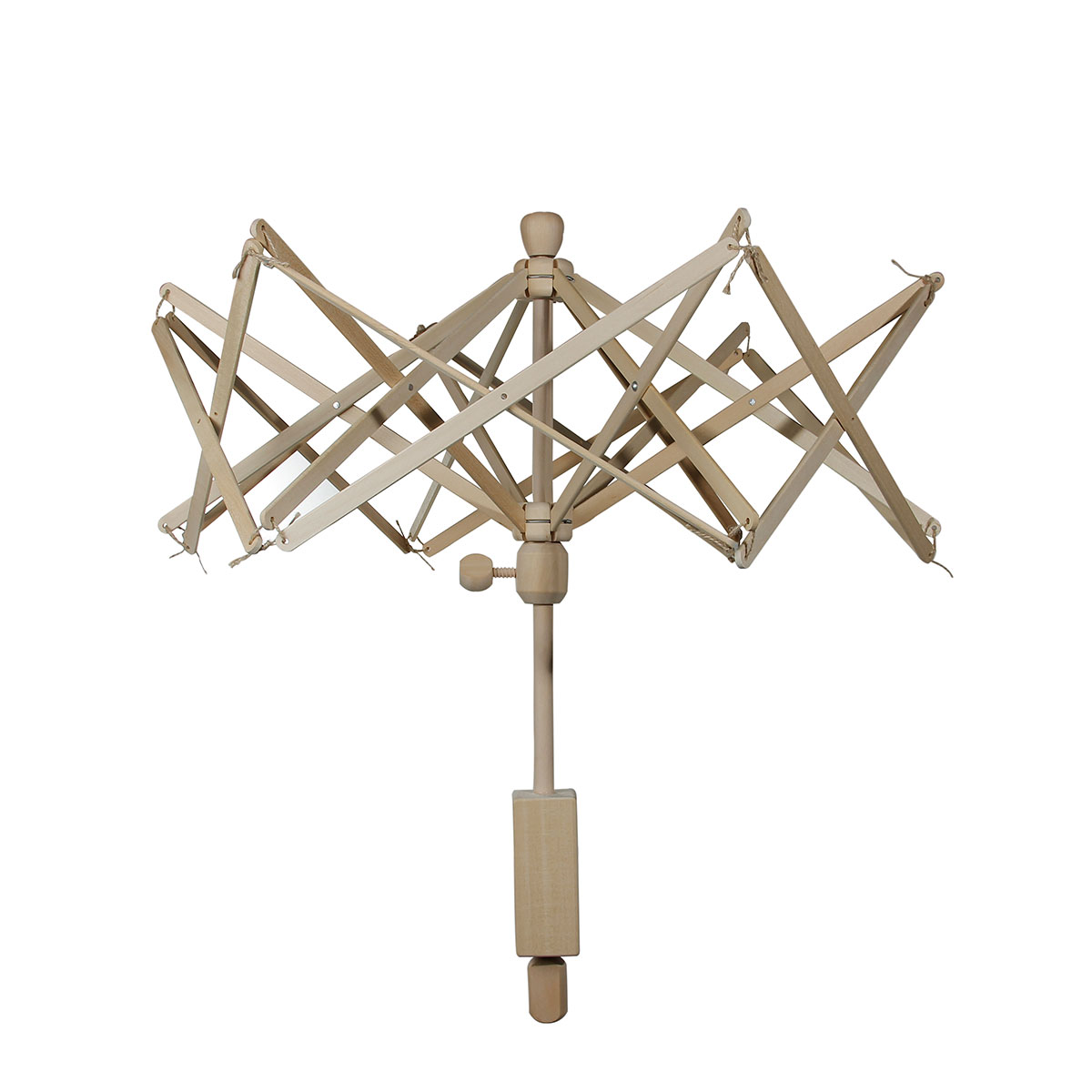 Nowe drewniane szybki przędzy nici włókna ciąg motak robić nawijania wełny uchwyt parasol ręcznie dziania narzędzia rzemieślnicze dla niejednolita całość DIY akcesoria: A