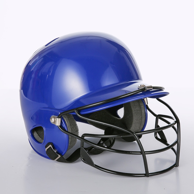 Baseball hjelm baseball batting hjelm softball kompakt maske dobbelt tæthed impact-youth
