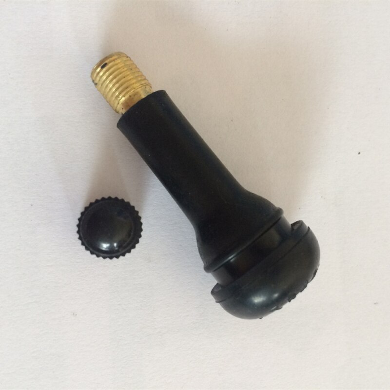 Youwinme 4Pcs TR413 Car Wheel Valve Stem Brass Snap-In Tire Auto Passenger Tyre Short Rubber Vehicle