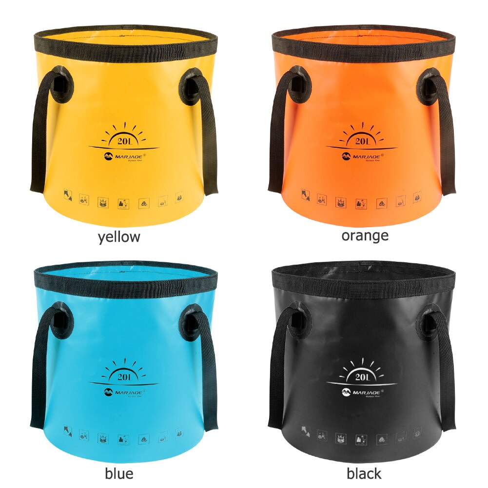 Outdoor Hiking Picnic Camping Water Tank Folding Water Container Outdoor Camping Travel Hiking Fishing Beach Carrier Bag