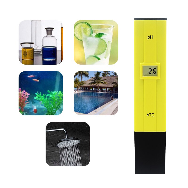 Digital ATC PH Meter Water Tester Automatic Calibration TDS Meter LCD Pen PH TDS Monitor For Water Food Aquarium Pool