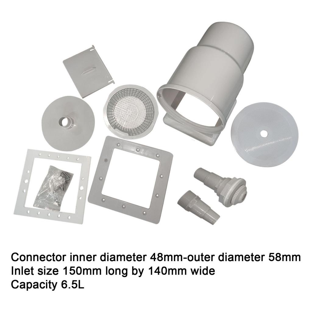 Replacement Part Pool Skimmer Kit Skimmer Pool Cleaning Tools Set for Above Ground Pool Accessories Aquariums Water Tank Cleaner