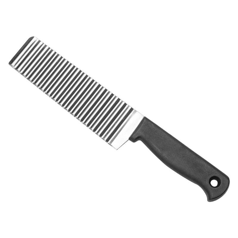 Potato French Fry Cutter Wavy Edged Knife Stainless Steel Carrot Blade Slicer Vegetable Fruit Cutting Peeler Kitchen Gadgets: Type 2