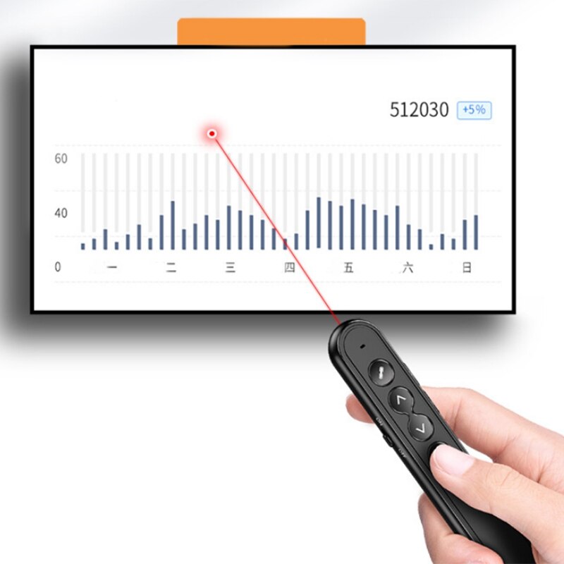 Projecteur multifonction stylo télécommande sans fil Bluetooth présentateur