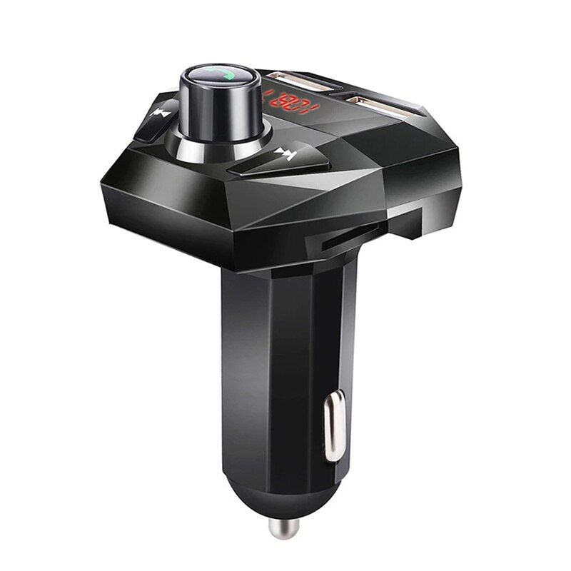 Lovebay bluetooth 5.0 autoradio-set mit  mp3 playern, freisprecheinrichtung, led-beleuchtung, kabellos, passend für bluetooth-fm-transmitter und 5v/2.1a usb-ladegeräte: Default Title