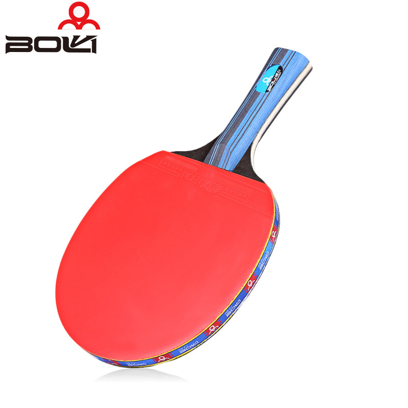 Raqueta de tenis de mesa de 2 unidades, raqueta de Ping Pong de doble cara con mango largo y corto, con bolsa y 3 pelotas,