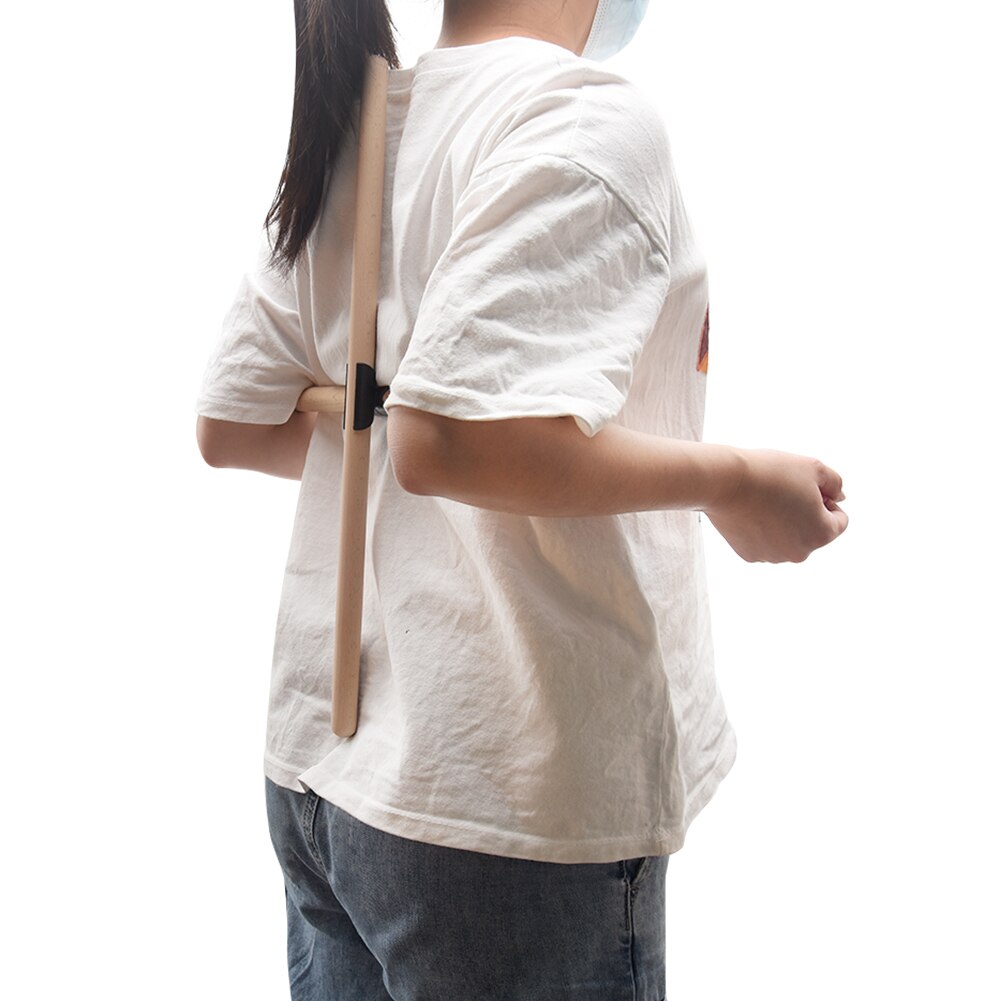 2pcs/set Back Correction Stretching Tool For Martial Artists Body Shaping Indoor Sports Open Shoulder Multifunction Yoga Sticks