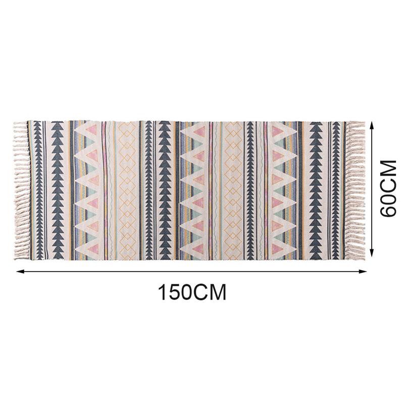 Stijlvol huishoudelijk rond tapijt Tapijt Licht luxe retro bloemenpatroon Antislip Ronde Tapijten voor Slaapkamer Woonkamer Kinderkamer Kinderkamer Decor ø 60 cm